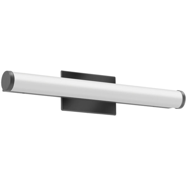 Cylinder Black 23-Inch ADA LED Bath Bar, image 1